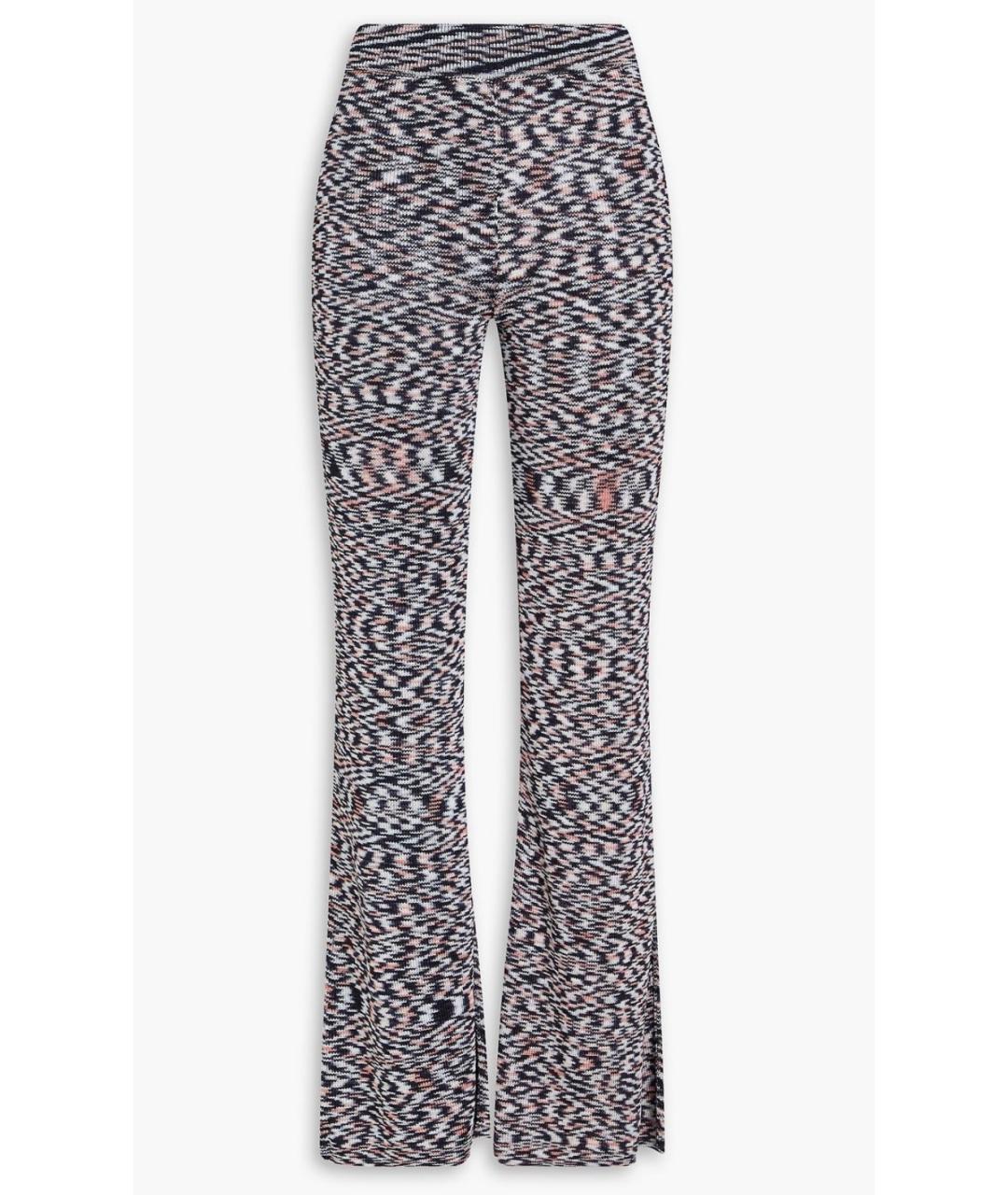 MISSONI Мульти вискозные прямые брюки, фото 4