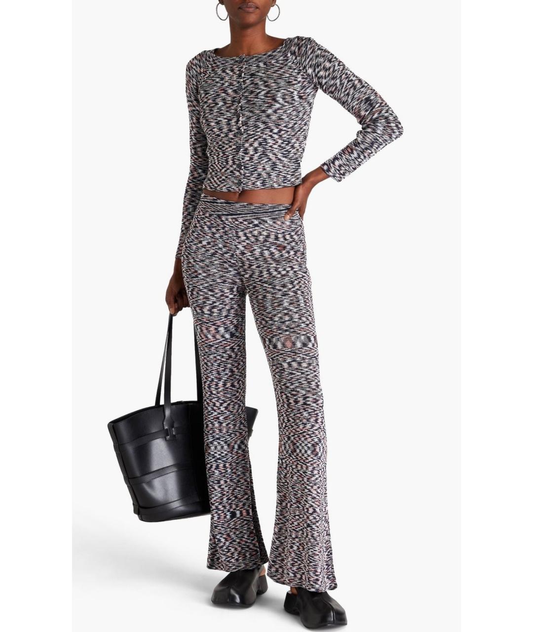 MISSONI Мульти вискозные прямые брюки, фото 2