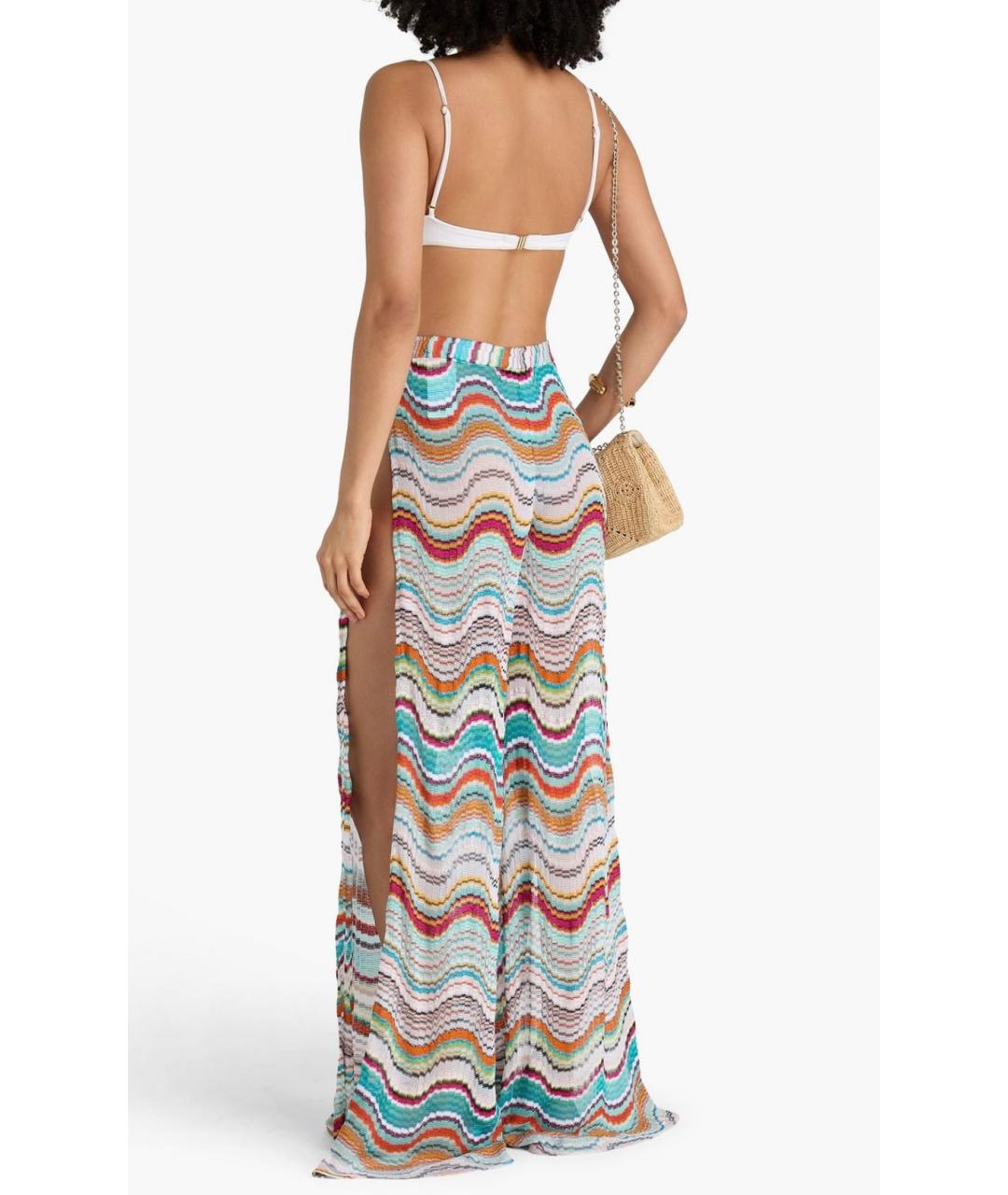 MISSONI Мульти вискозные брюки широкие, фото 3
