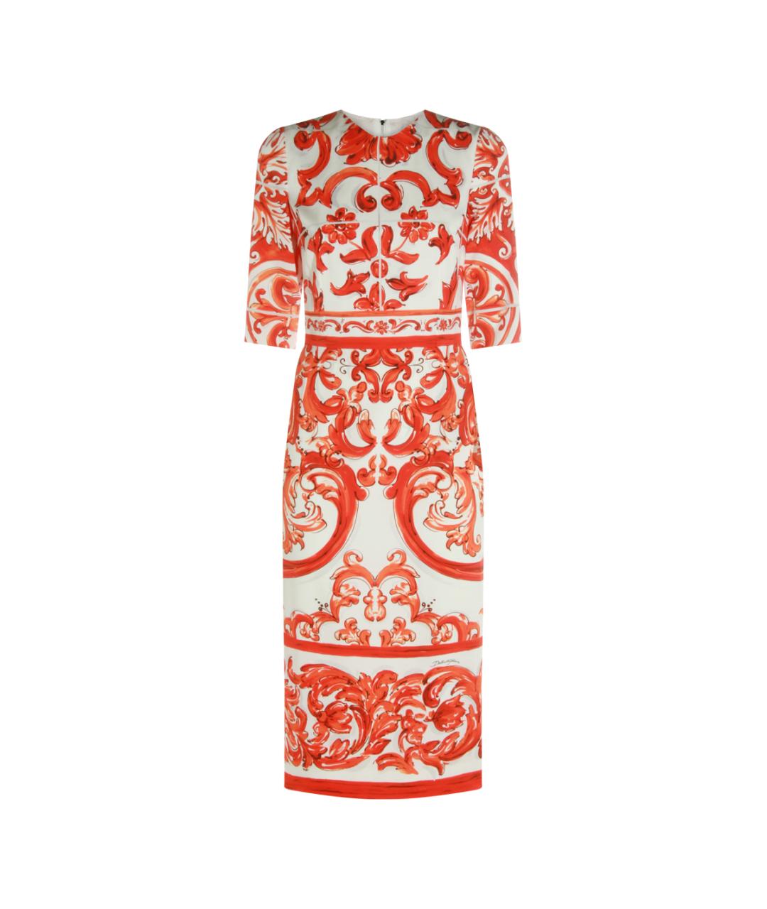 DOLCE&GABBANA Мульти платье, фото 4