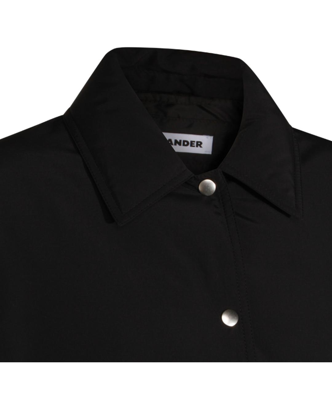 JIL SANDER Черная полиэстеровая куртка, фото 3