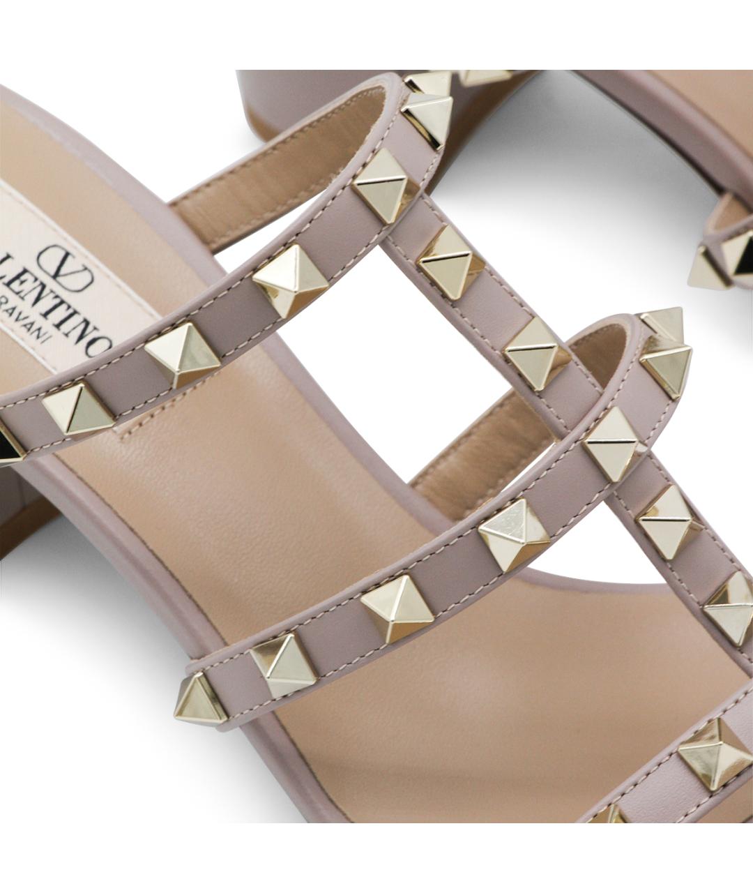 VALENTINO Бежевые босоножки, фото 4