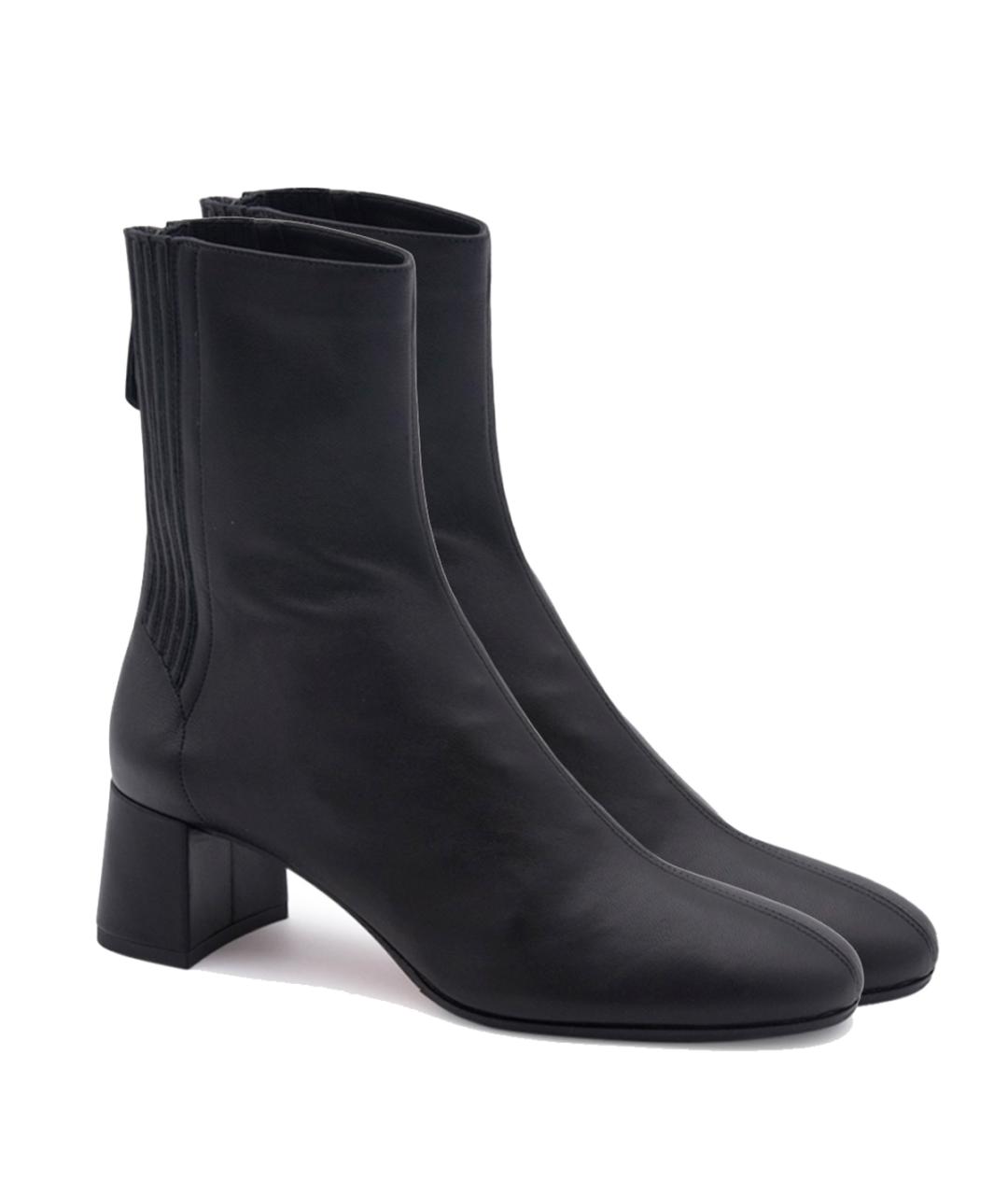 AQUAZZURA Черные ботильоны, фото 2