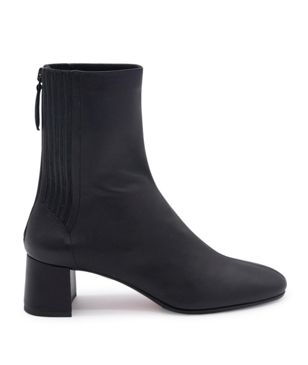 AQUAZZURA Черные ботильоны, фото 1