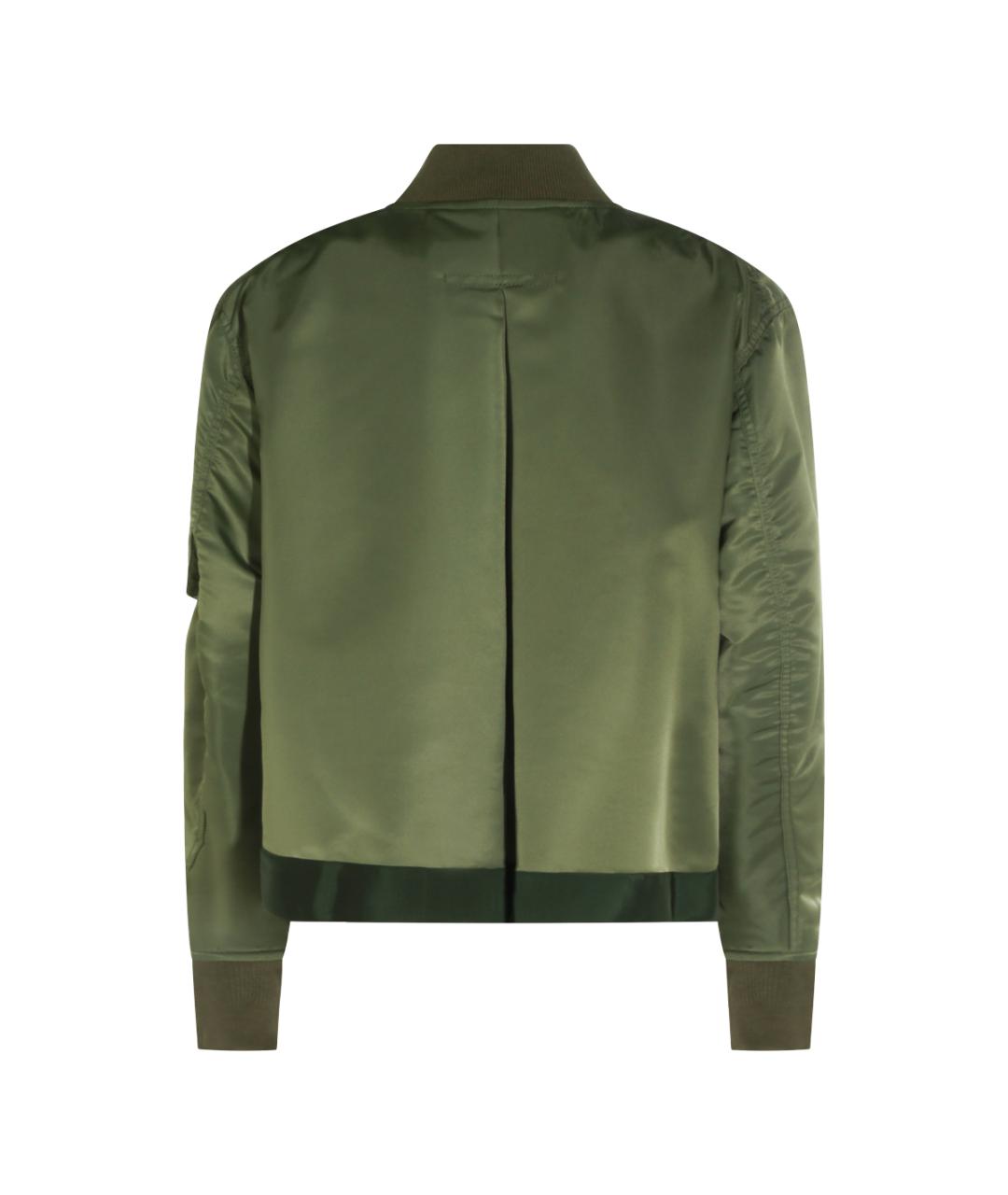 SACAI Хаки синтетическая куртка, фото 2