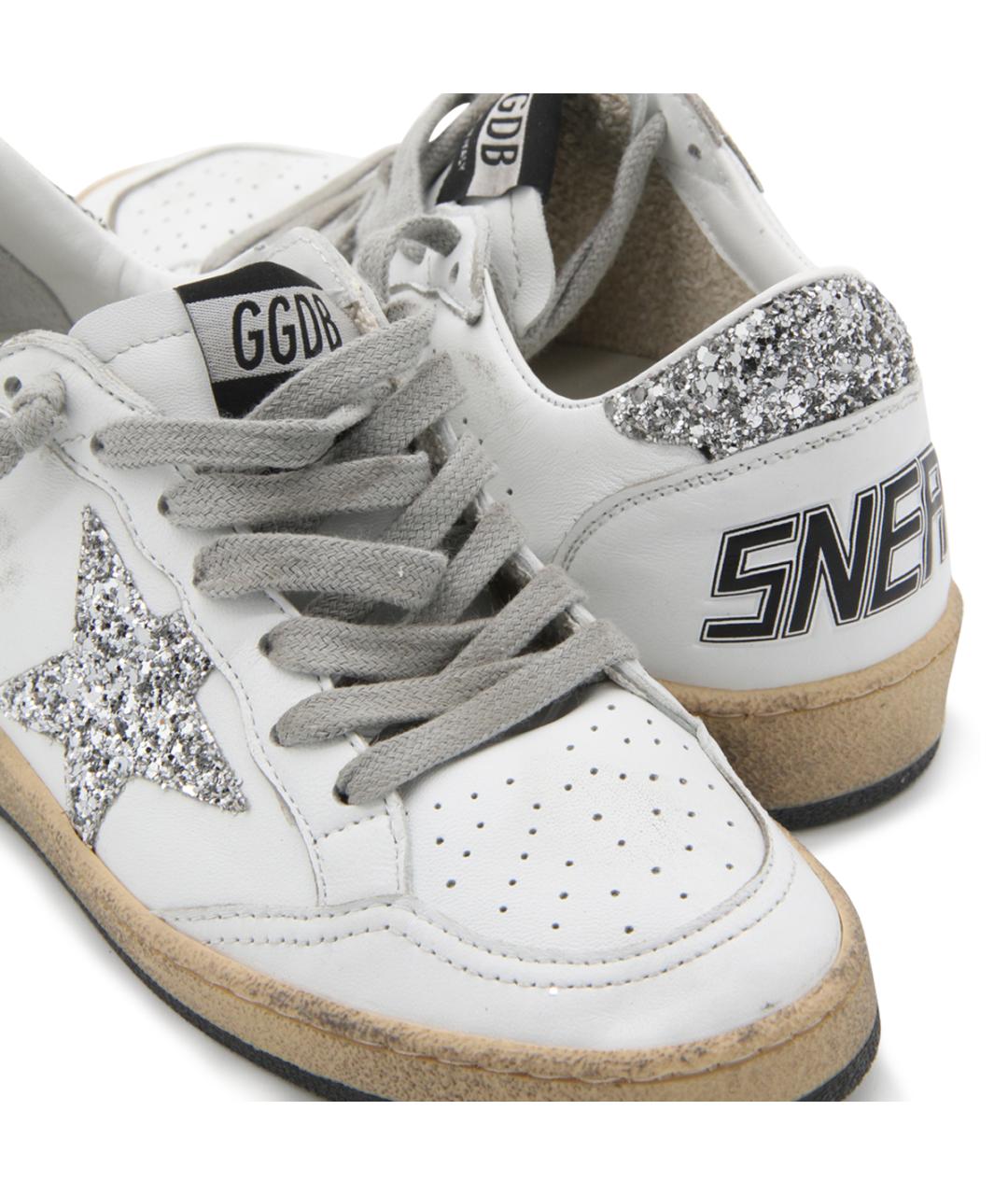 GOLDEN GOOSE DELUXE BRAND Белые кроссовки, фото 4