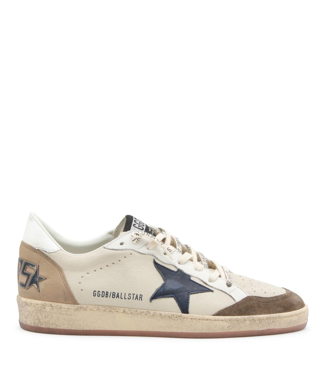 GOLDEN GOOSE DELUXE BRAND Мульти кожаные низкие кроссовки / кеды, фото 1