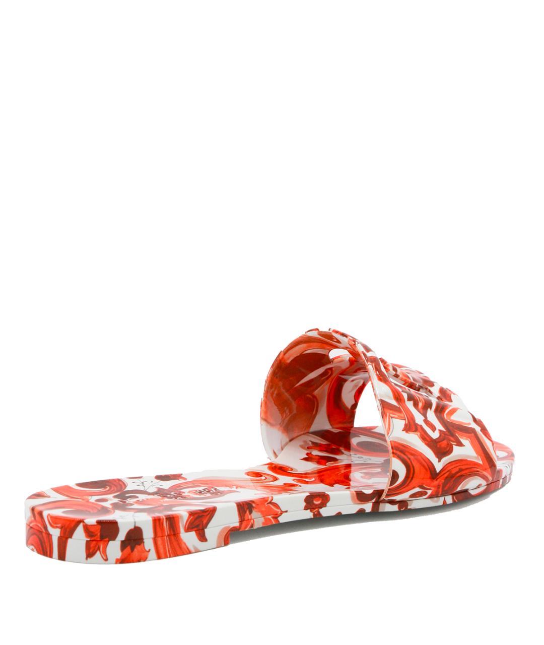 DOLCE&GABBANA Мульти шлепанцы, фото 3