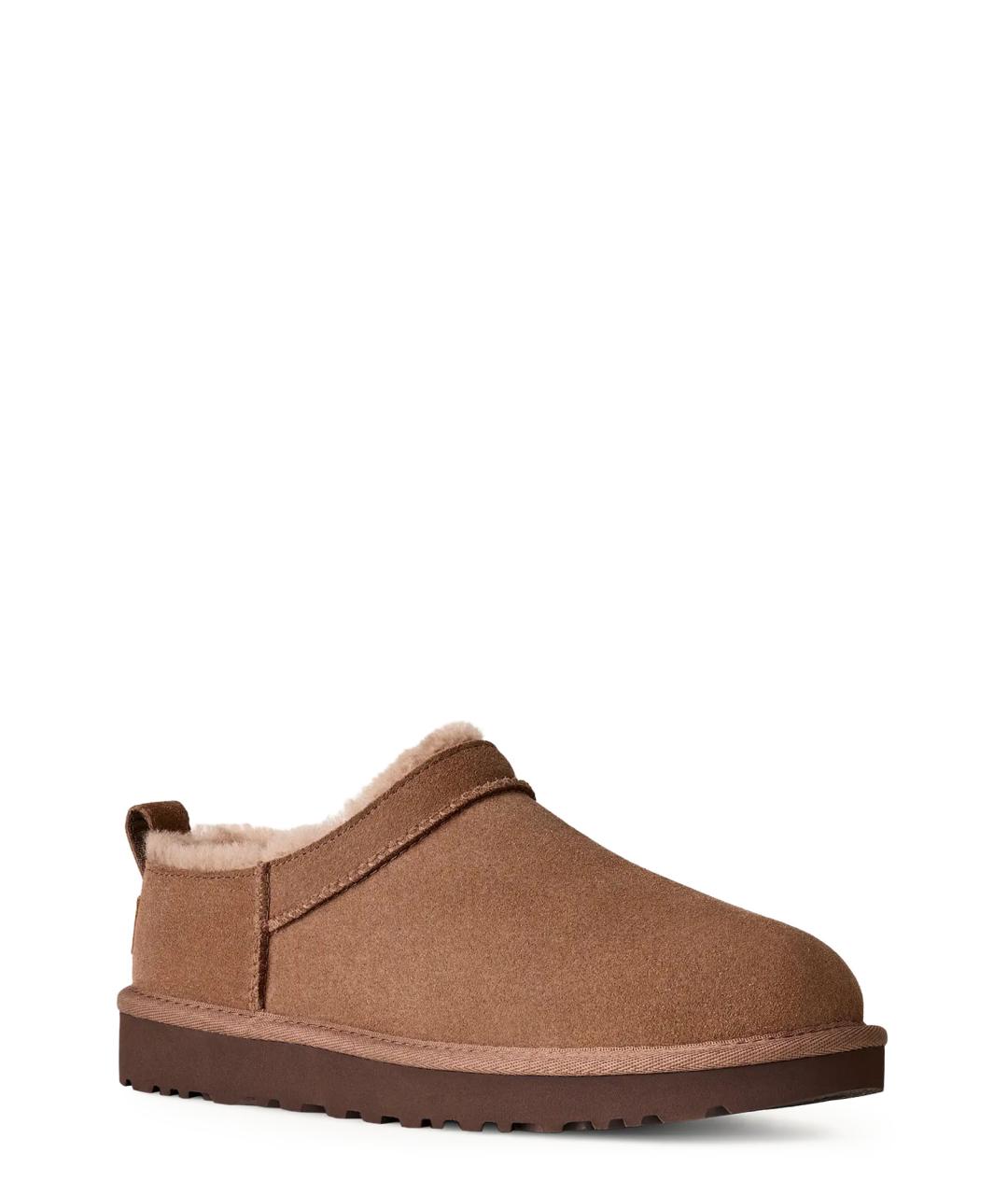 UGG AUSTRALIA Коричневые нубуковые ботинки, фото 2