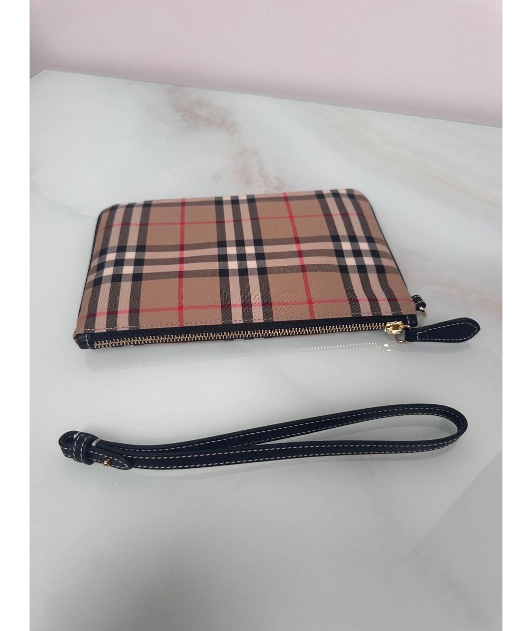 BURBERRY Бежевая сумка с короткими ручками, фото 2