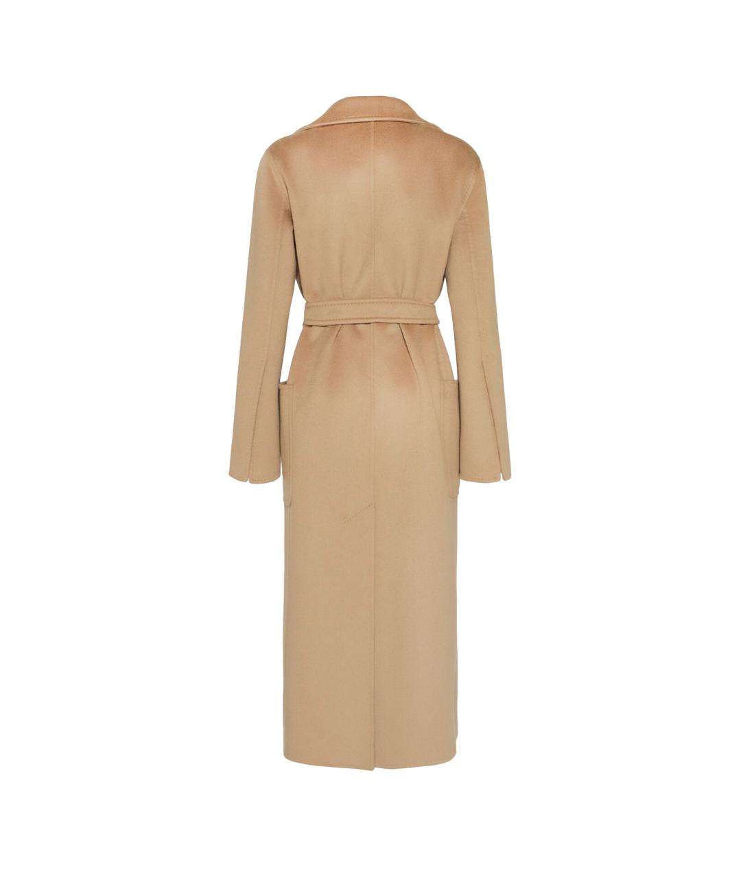 MAX MARA Коричневое кашемировое пальто, фото 2
