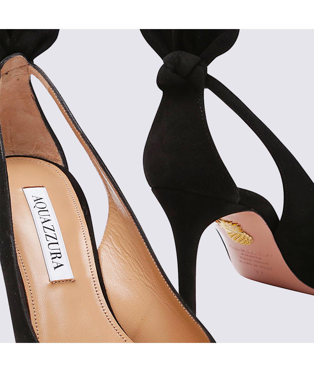 AQUAZZURA Черные туфли, фото 8