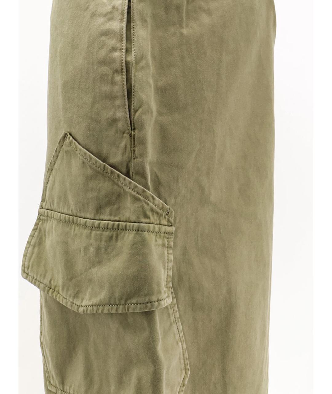 LOEWE Хаки шорты, фото 3