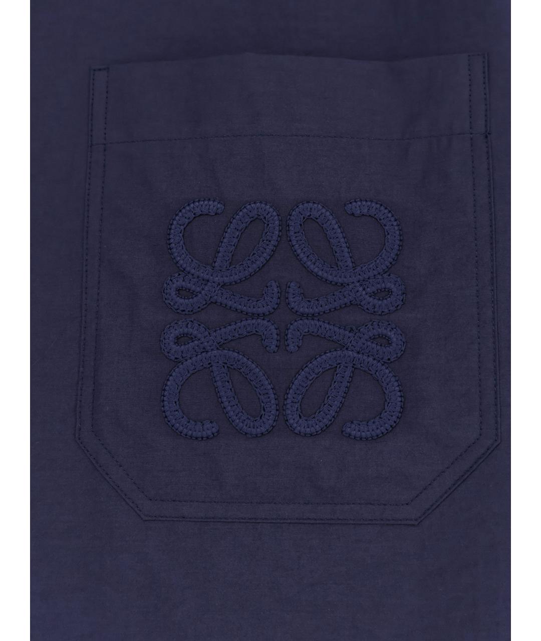 LOEWE Синяя классическая рубашка, фото 3