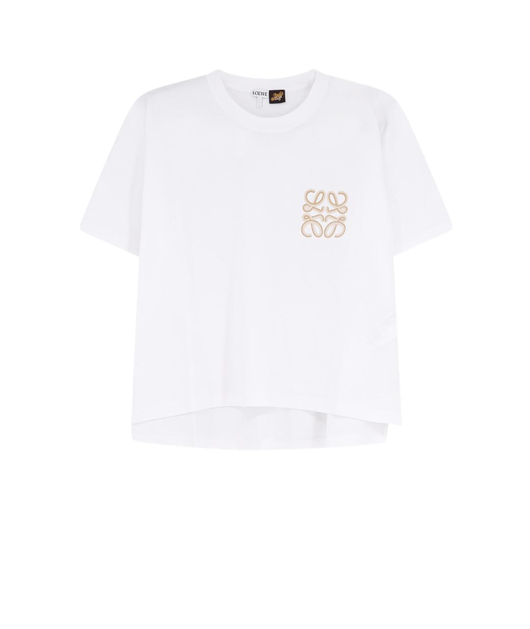 LOEWE Белая футболка, фото 4