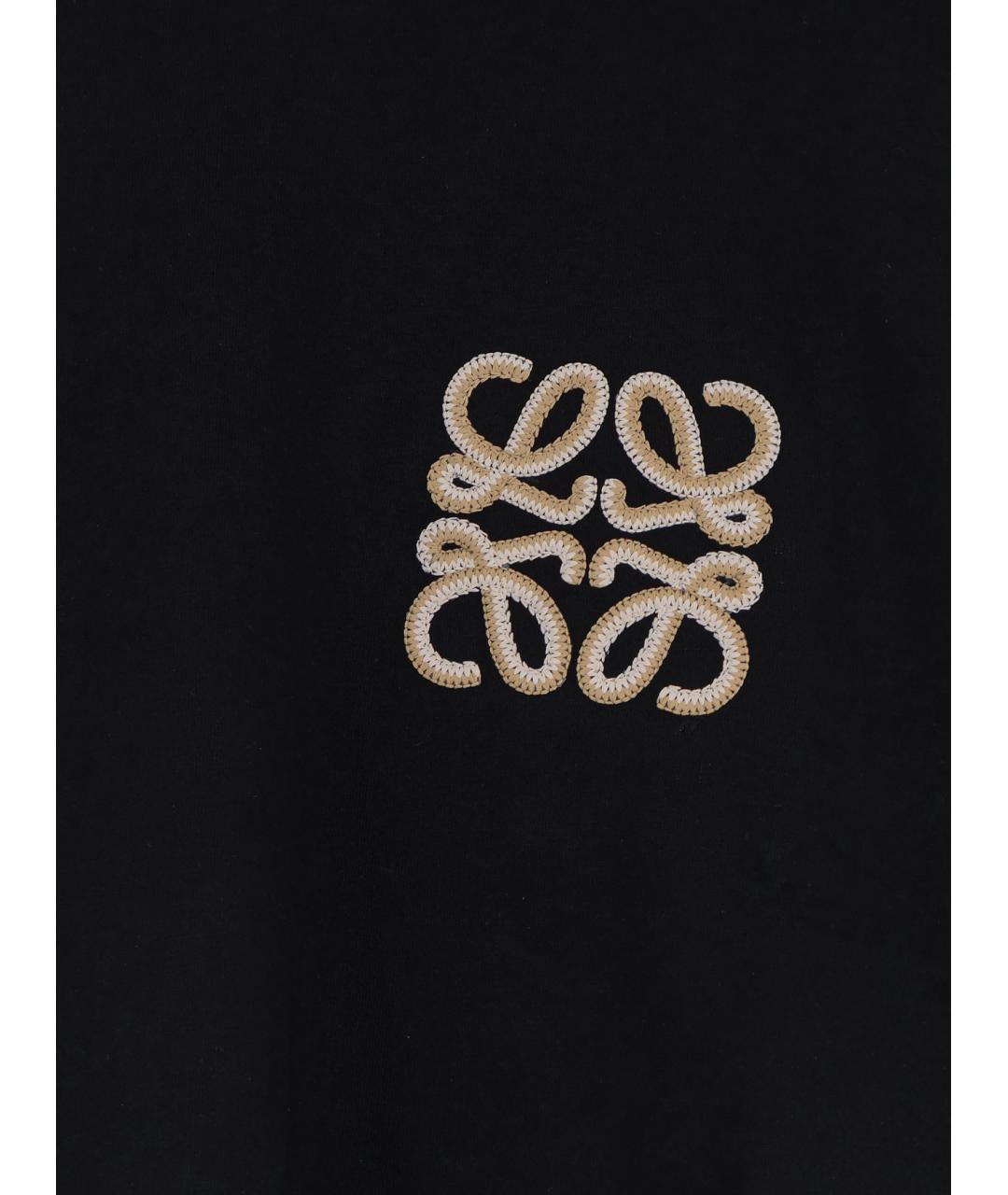 LOEWE Черная футболка, фото 3