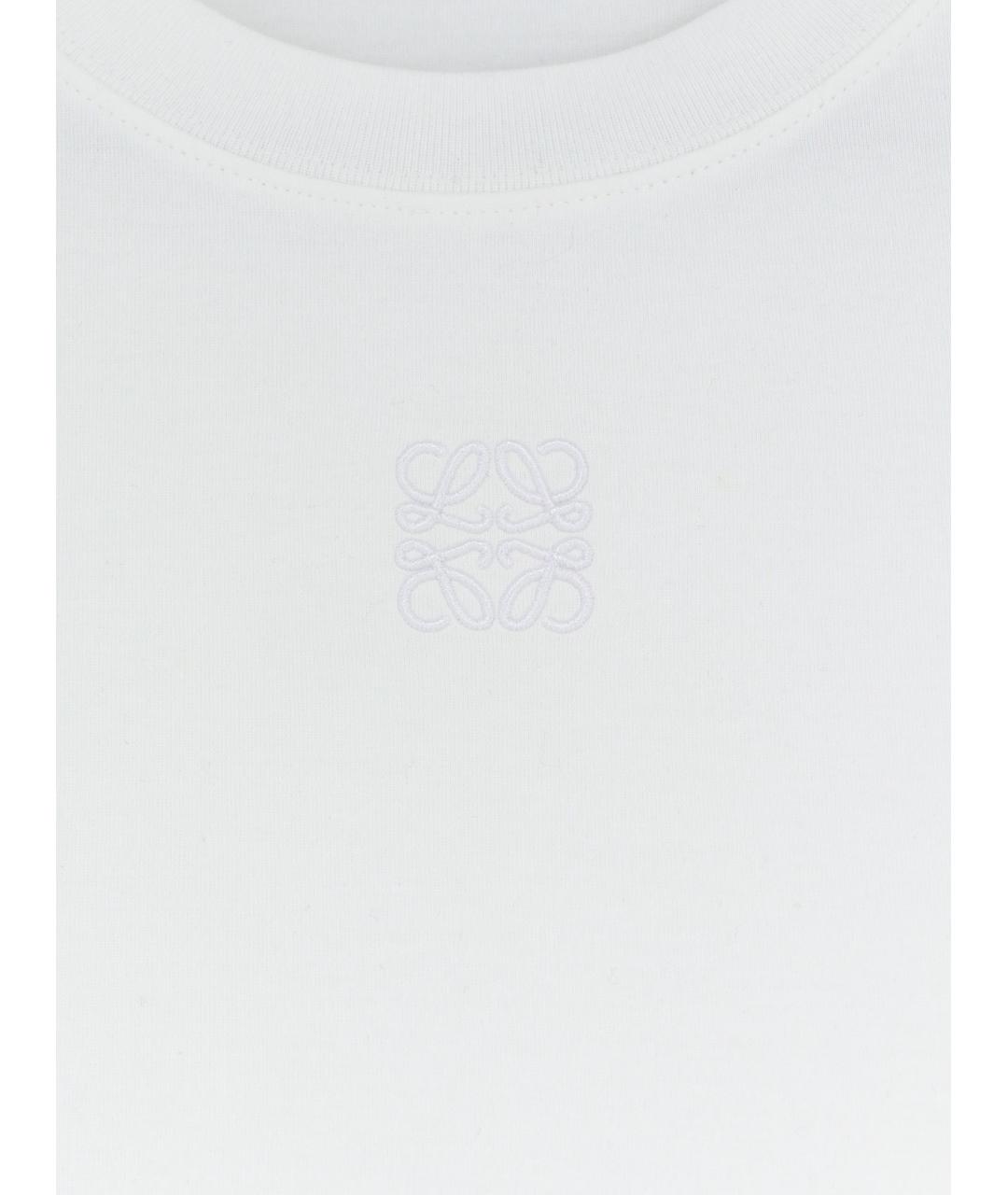 LOEWE Белая футболка, фото 3