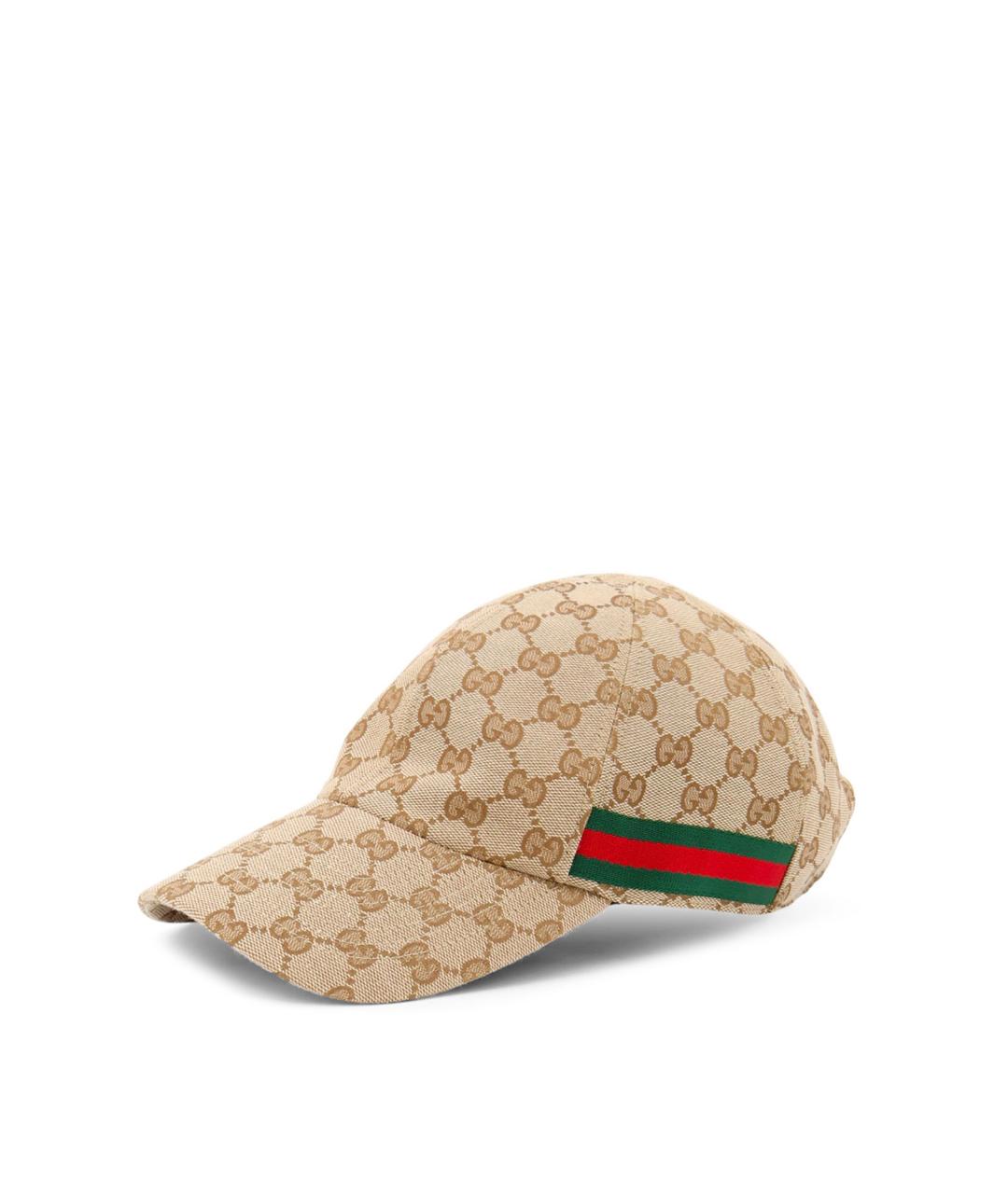 GUCCI Бежевая кепка/бейсболка, фото 2