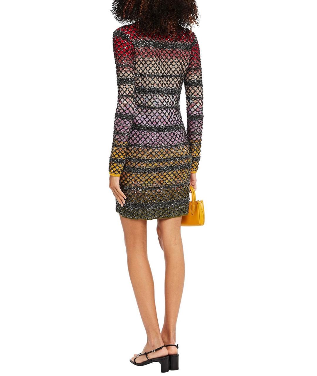 MISSONI Мульти шерстяное платье, фото 3