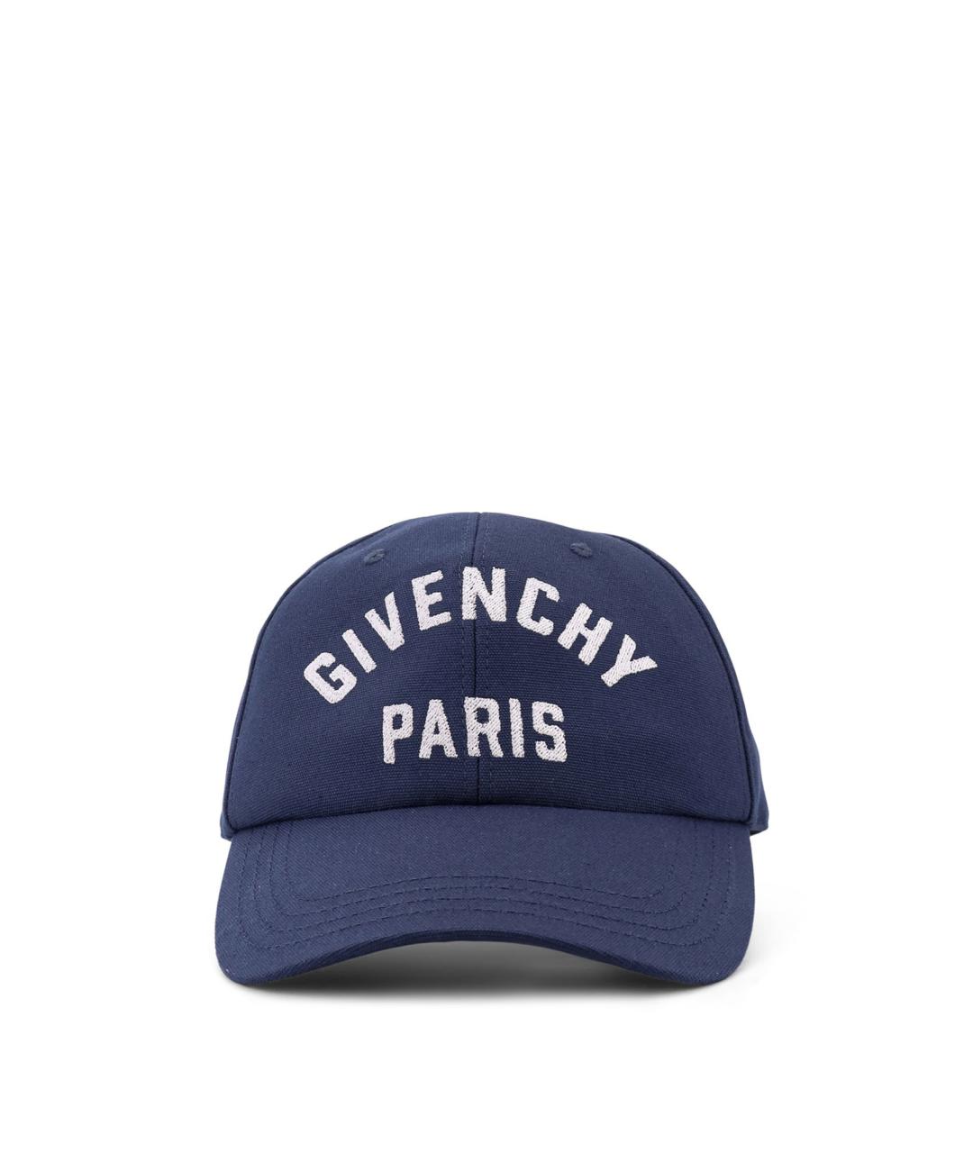 GIVENCHY Темно-синяя хлопковая кепка/бейсболка, фото 1