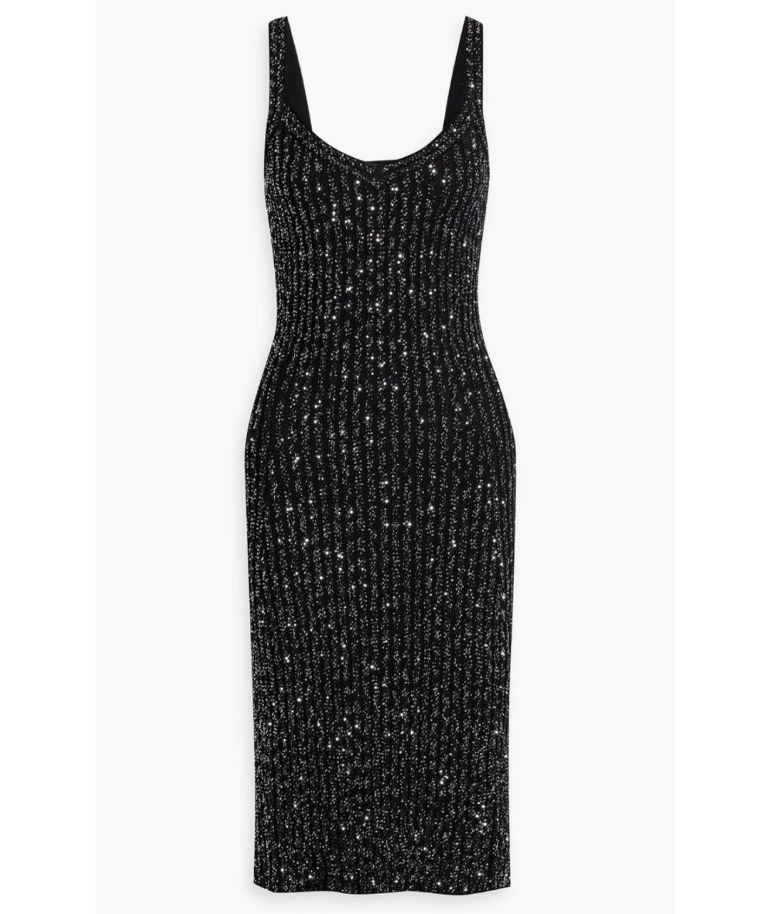 MISSONI Черное вискозное коктейльное платье, фото 4