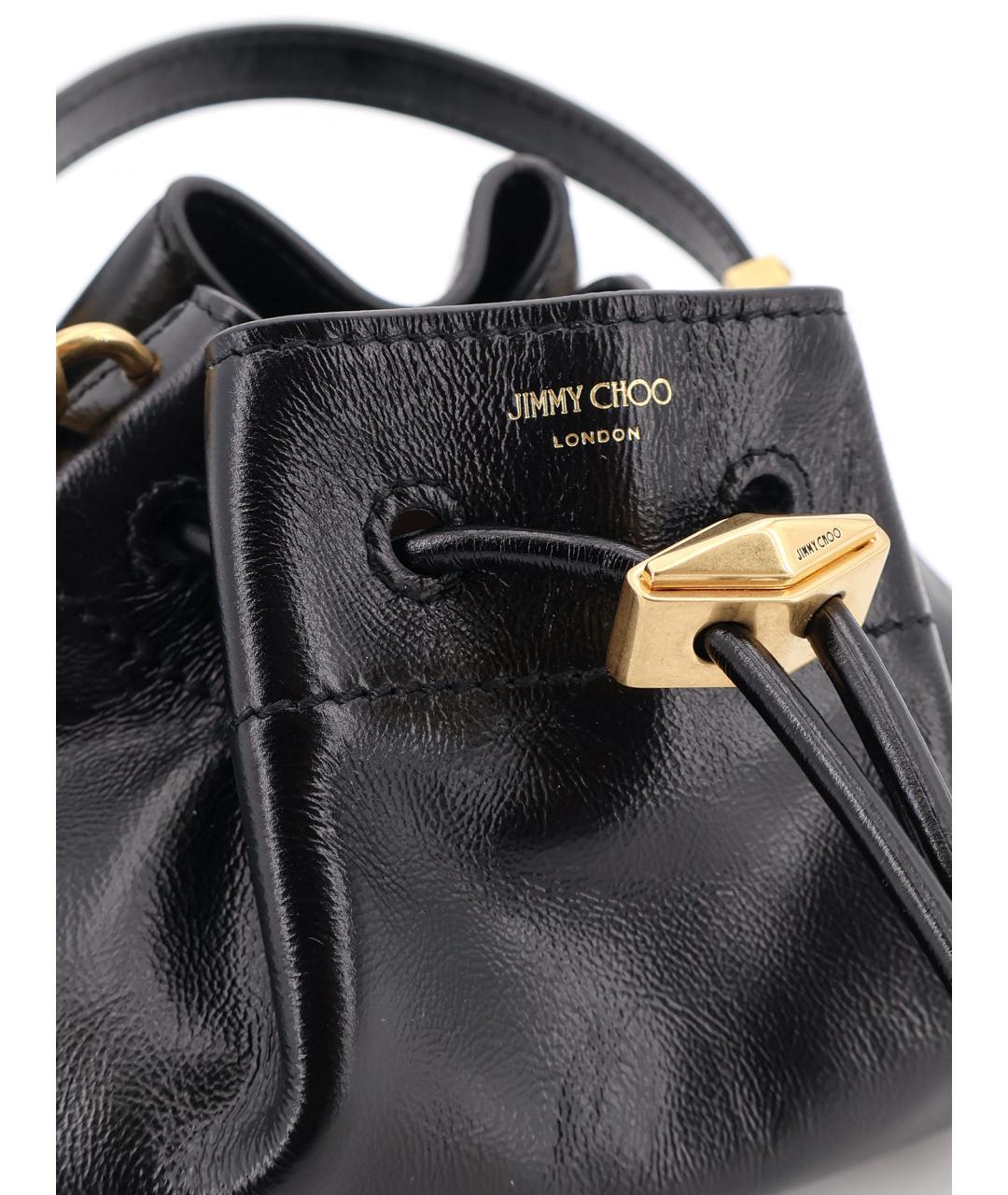 JIMMY CHOO Черная сумка тоут, фото 5