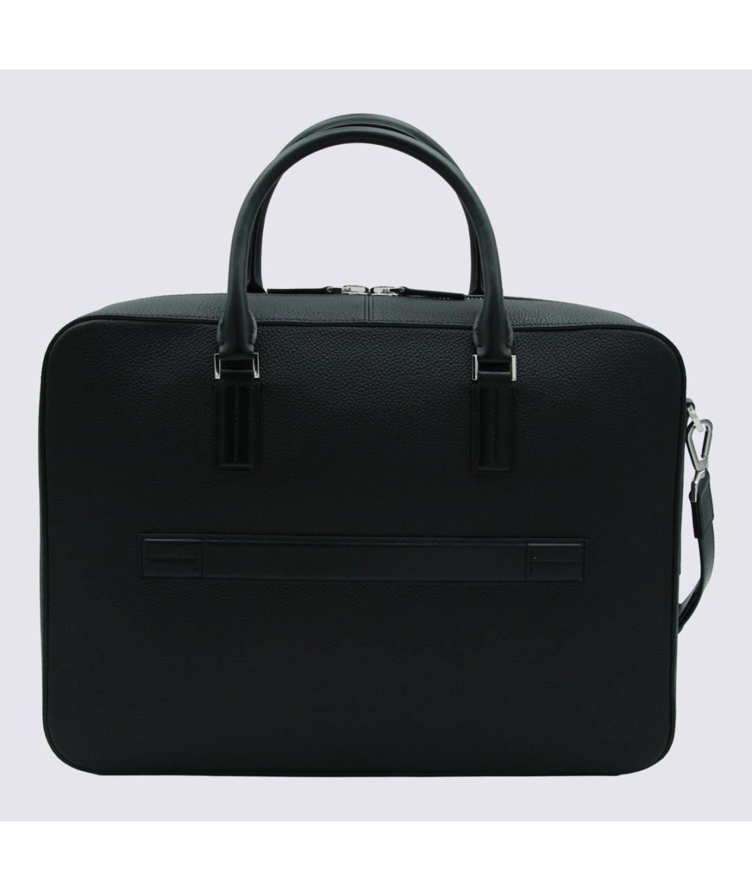 TOM FORD Черный кожаный портфель, фото 3