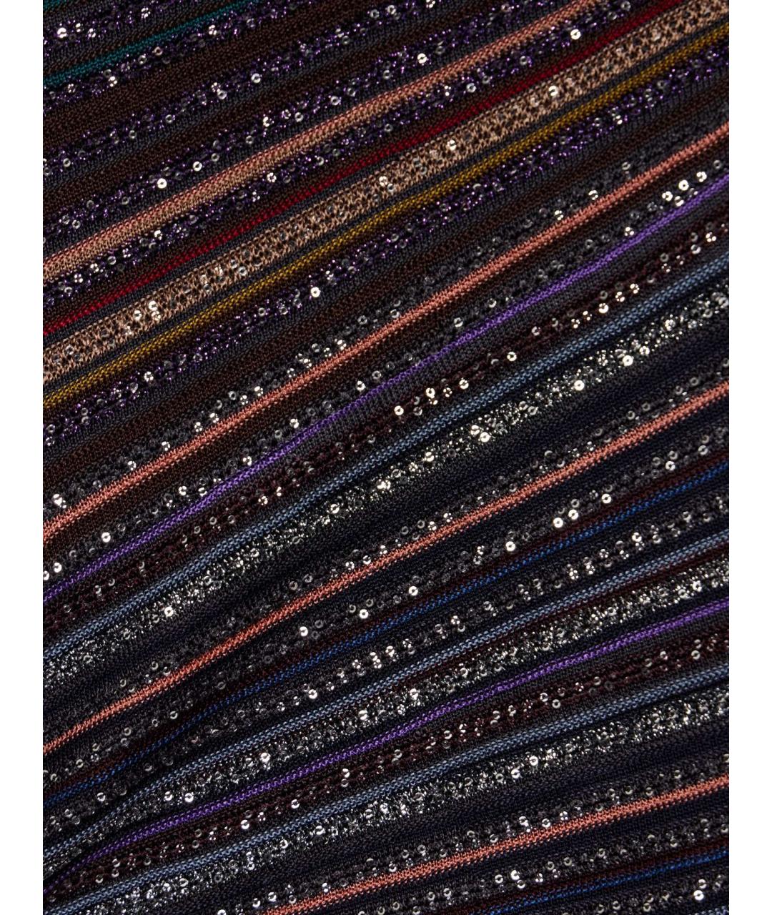 MISSONI Мульти вискозное коктейльное платье, фото 4