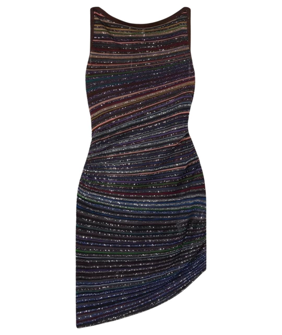 MISSONI Мульти вискозное коктейльное платье, фото 1