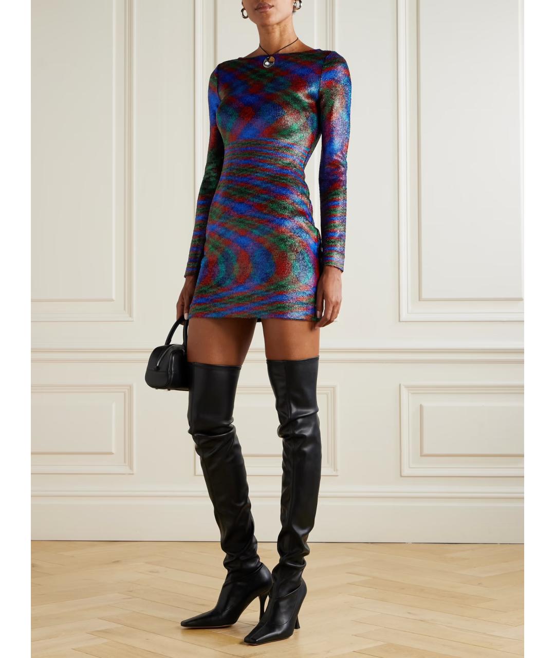 MISSONI Мульти коктейльное платье, фото 2