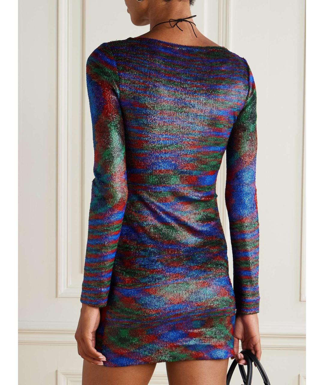 MISSONI Мульти коктейльное платье, фото 3