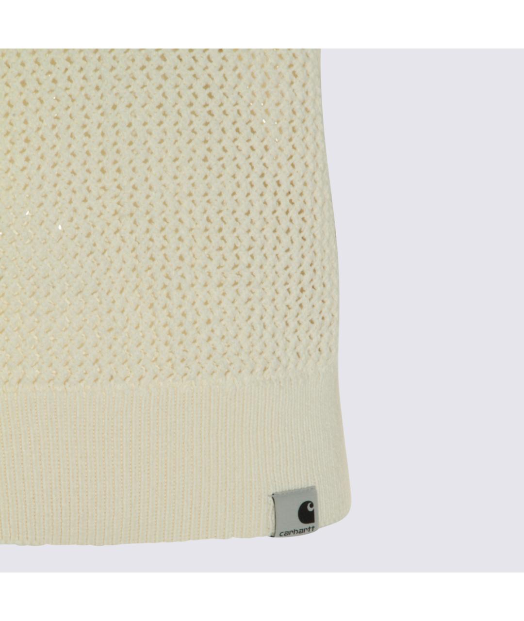 CARHARTT WIP Бежевый хлопковый джемпер / свитер, фото 4