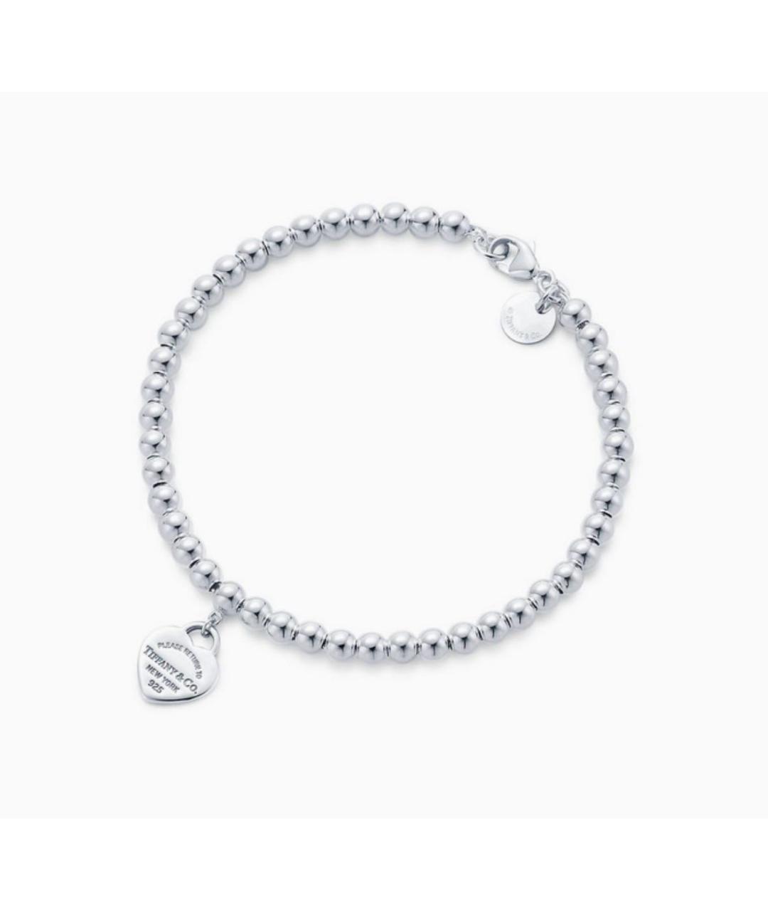 TIFFANY&CO Бирюзовый серебряный браслет, фото 2