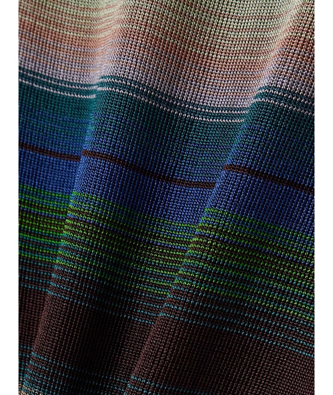 MISSONI Мульти вискозное коктейльное платье, фото 4