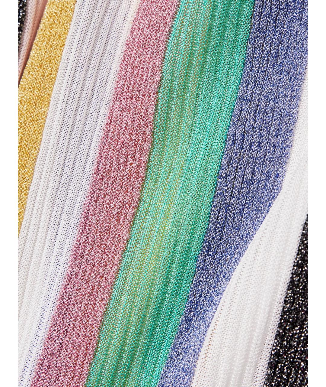 MISSONI Мульти вискозное коктейльное платье, фото 4