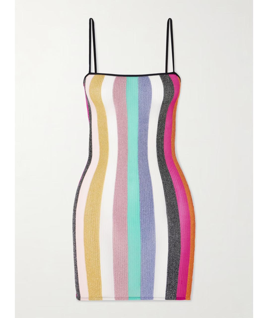 MISSONI Мульти вискозное коктейльное платье, фото 5
