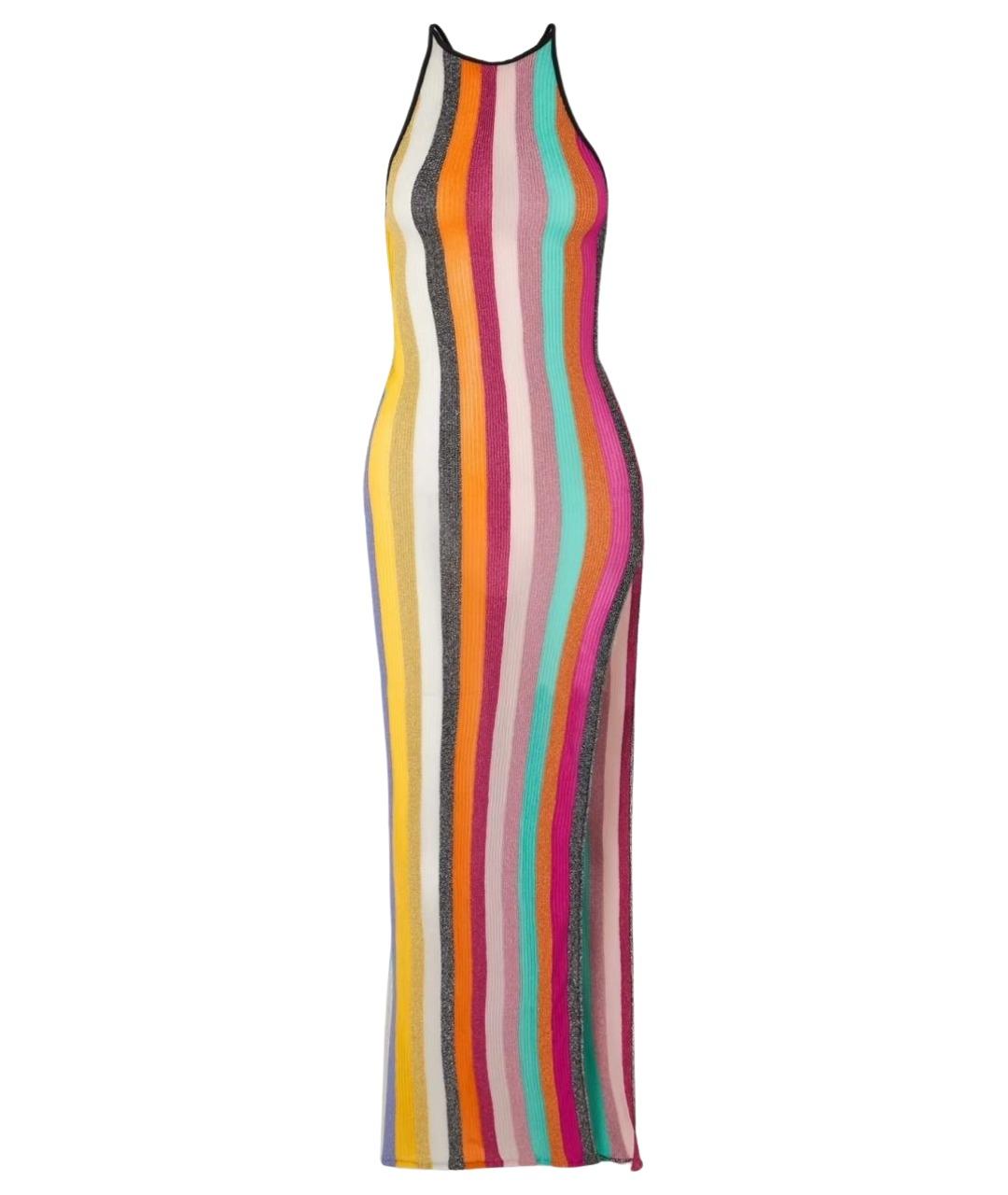 MISSONI Мульти вискозное коктейльное платье, фото 1