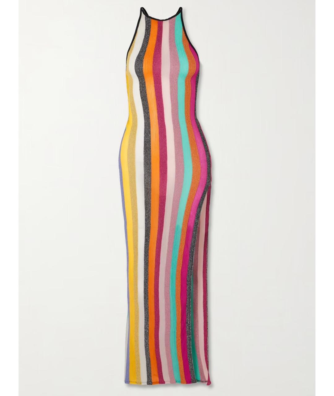 MISSONI Мульти вискозное коктейльное платье, фото 5