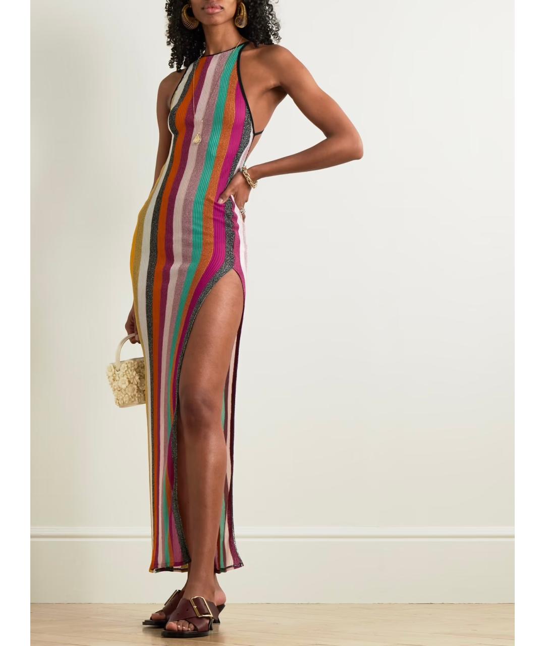 MISSONI Мульти вискозное коктейльное платье, фото 2