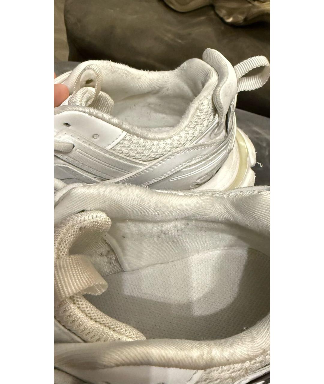 BALENCIAGA Белые кроссовки, фото 5