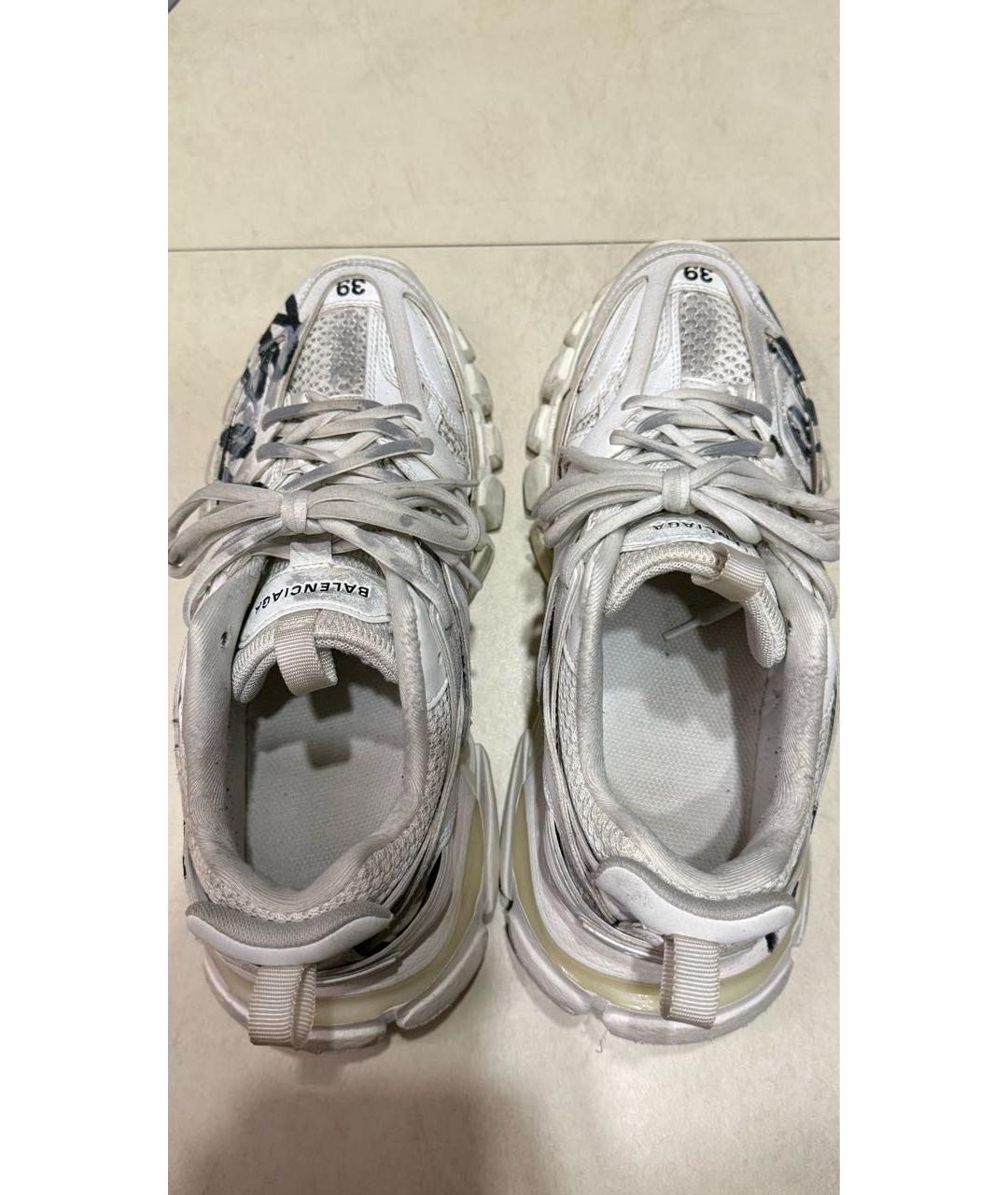 BALENCIAGA Белые кроссовки, фото 4