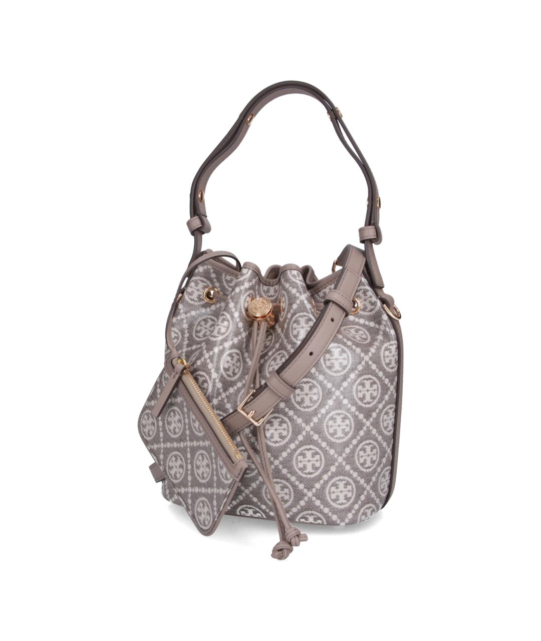 TORY BURCH Серая сумка с короткими ручками, фото 2