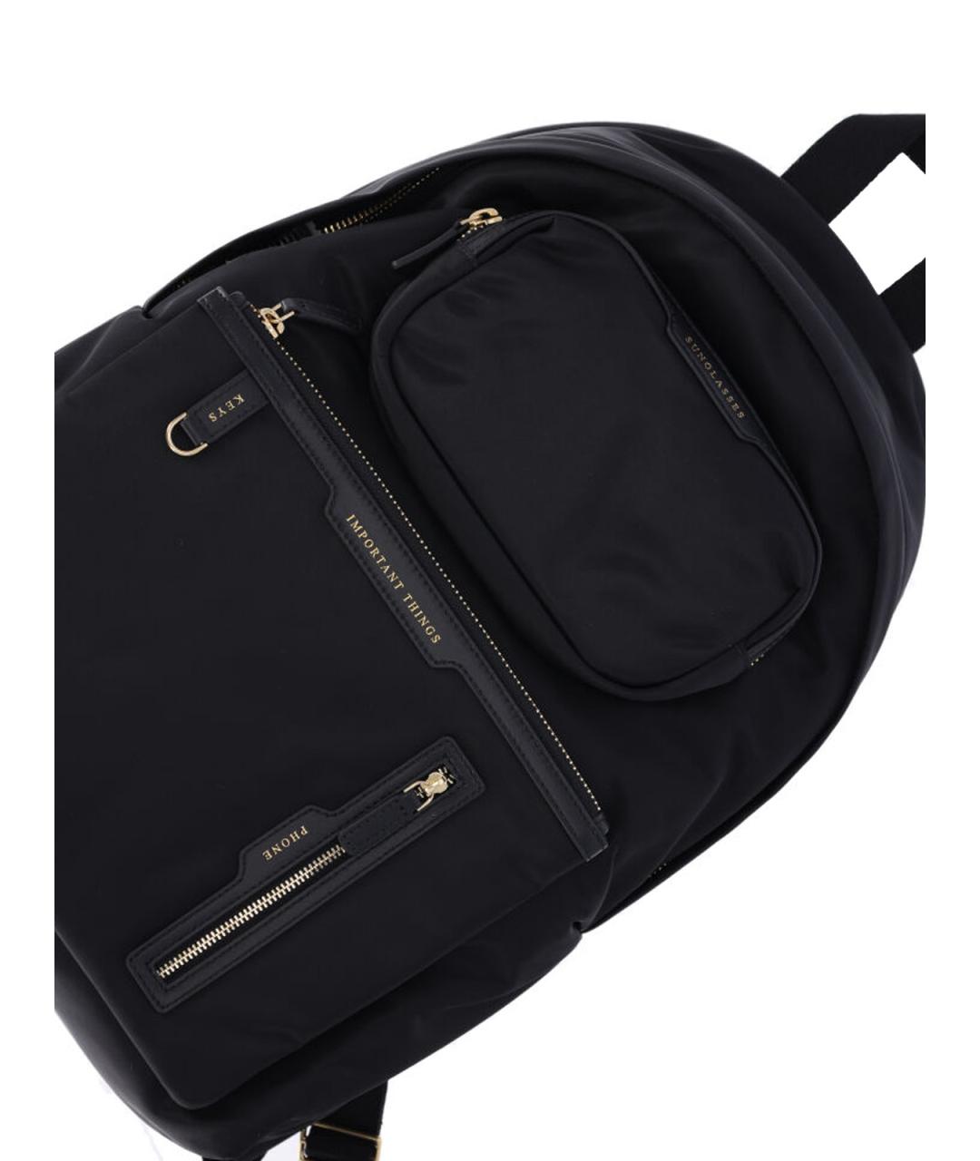 ANYA HINDMARCH Черный рюкзак, фото 5