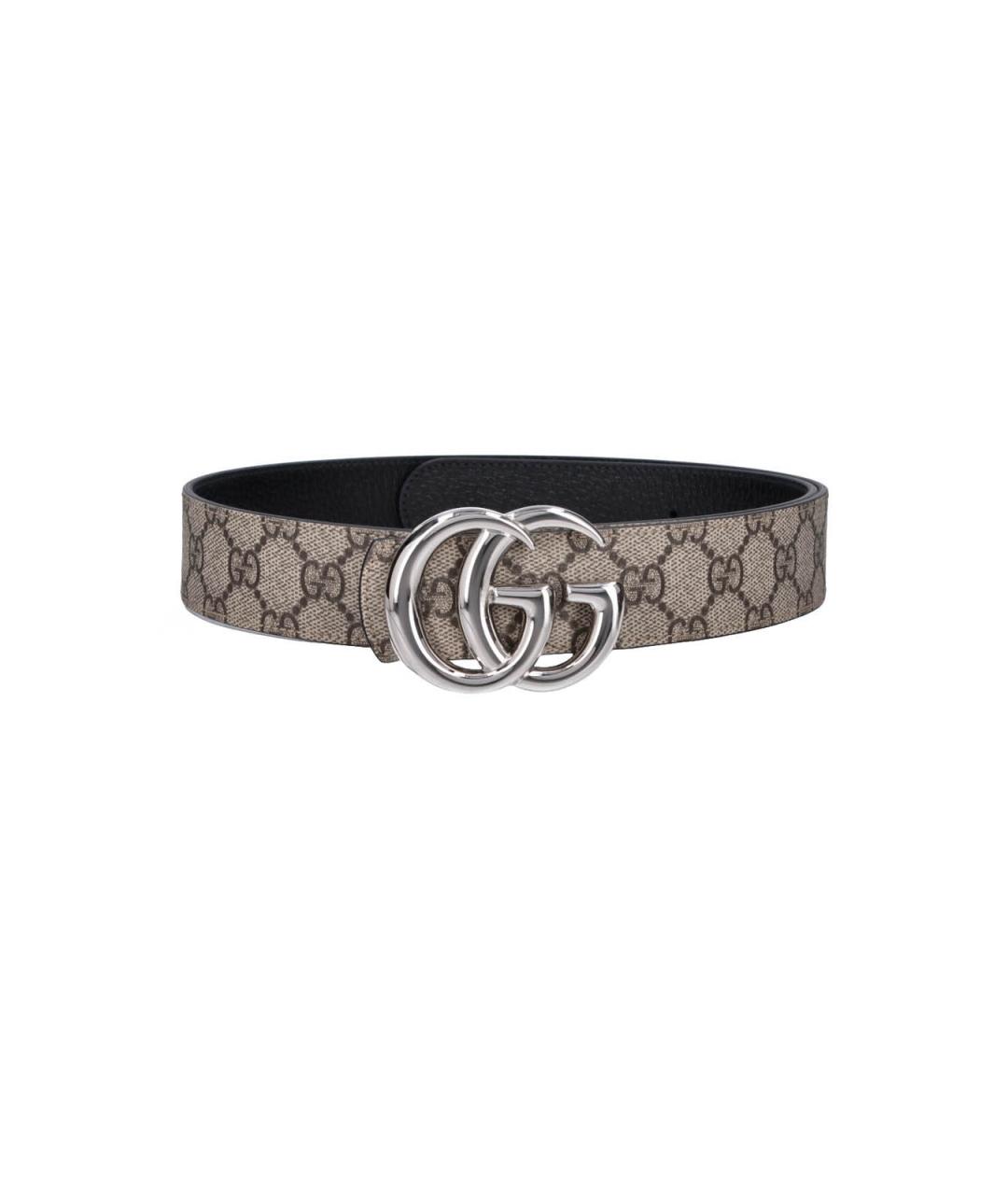 GUCCI Бежевый ремень, фото 1