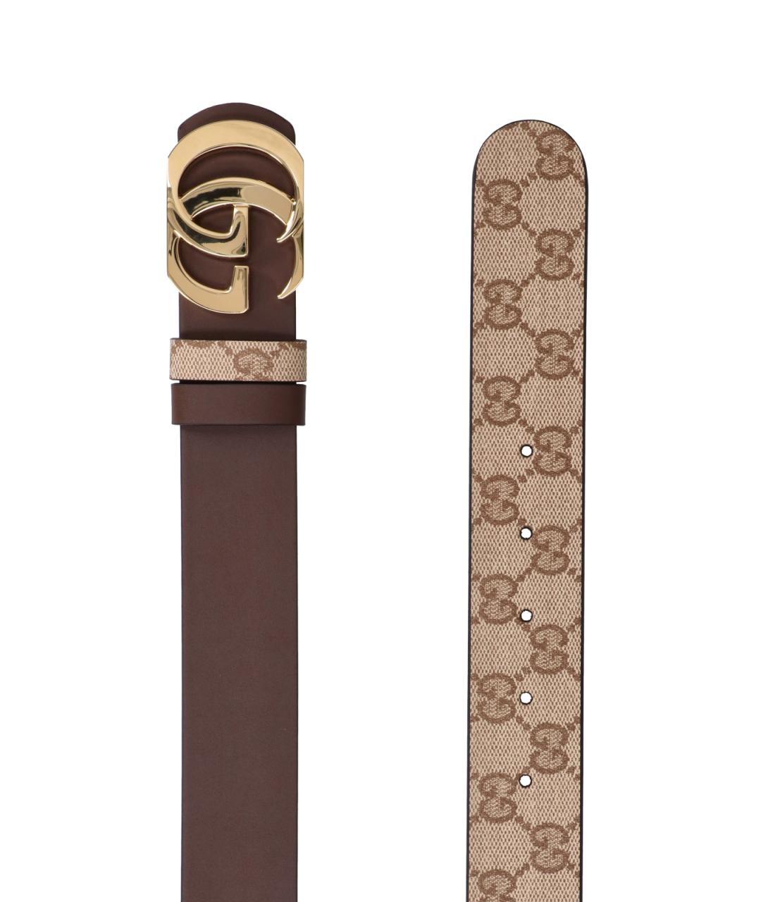 GUCCI Бежевый ремень, фото 3