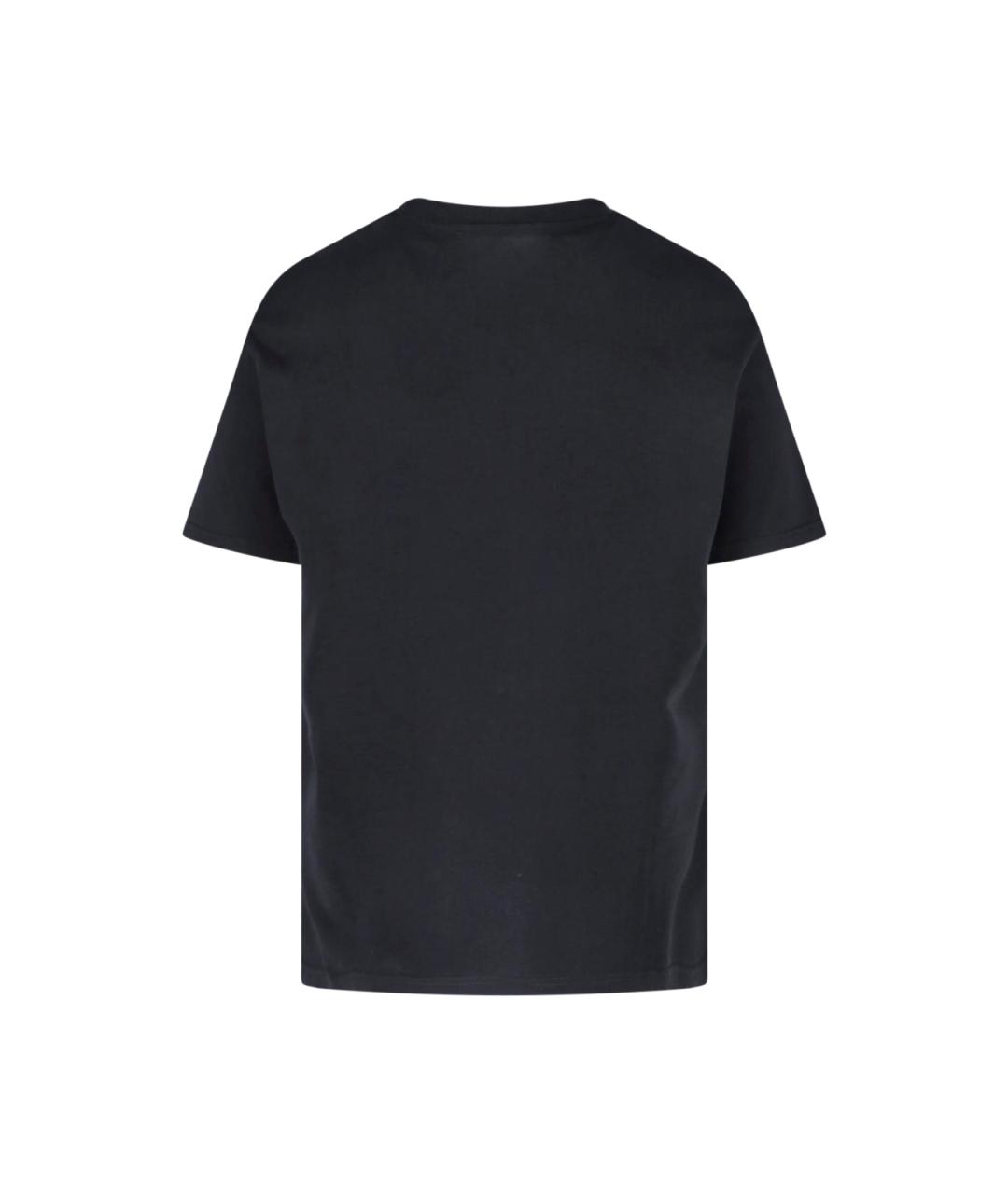 GIVENCHY Черная хлопковая футболка, фото 2
