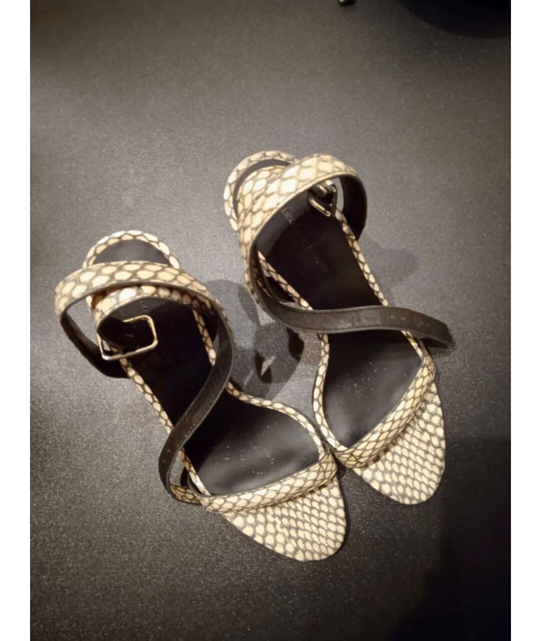 T BY ALEXANDER WANG Кожаные босоножки, фото 2