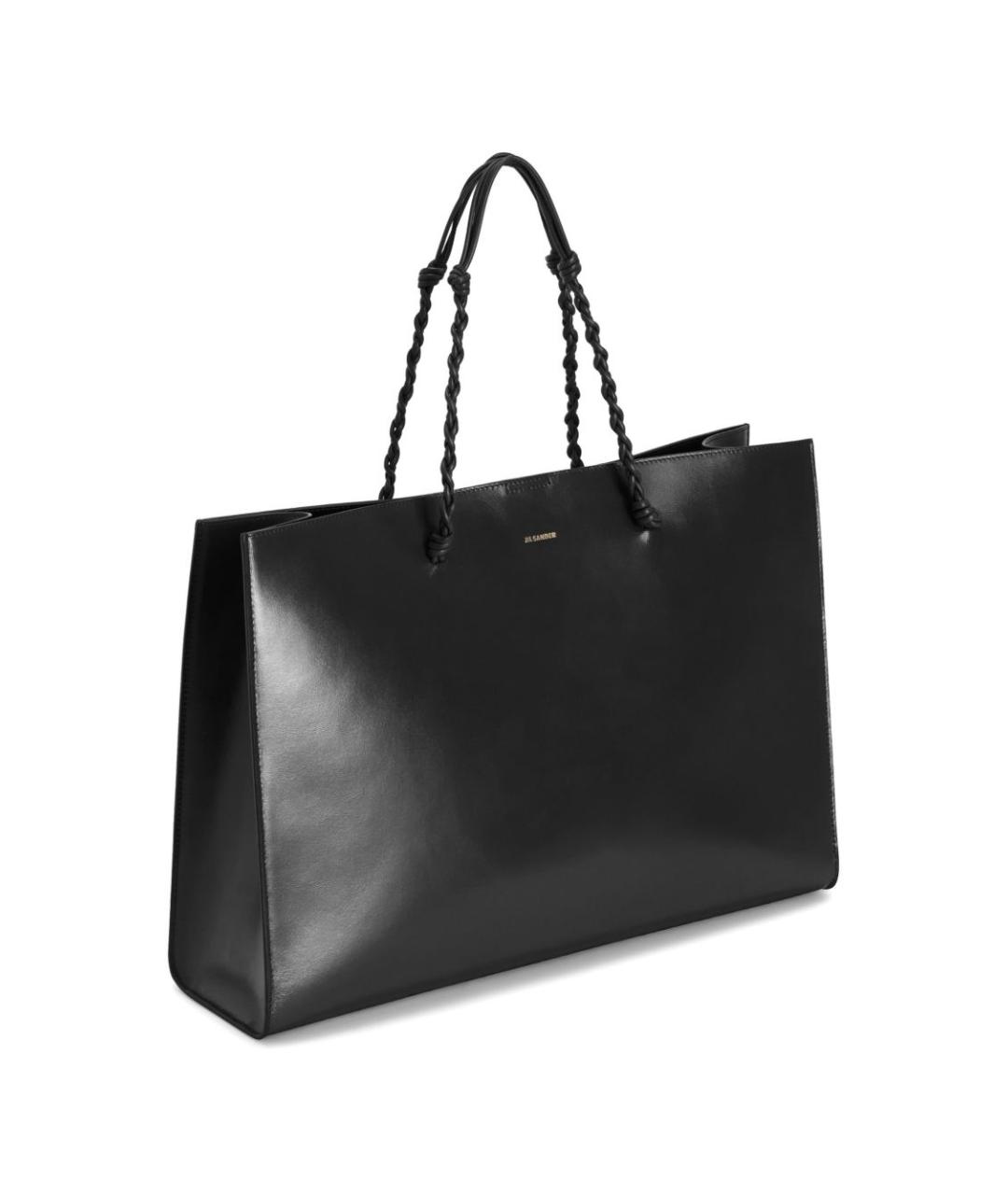 JIL SANDER Черная сумка тоут, фото 3