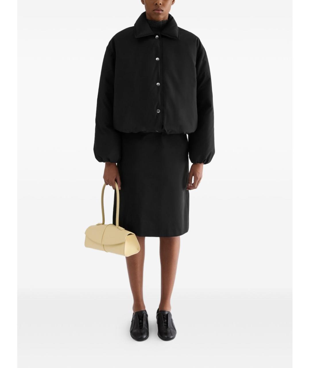 JIL SANDER Черная куртка, фото 2
