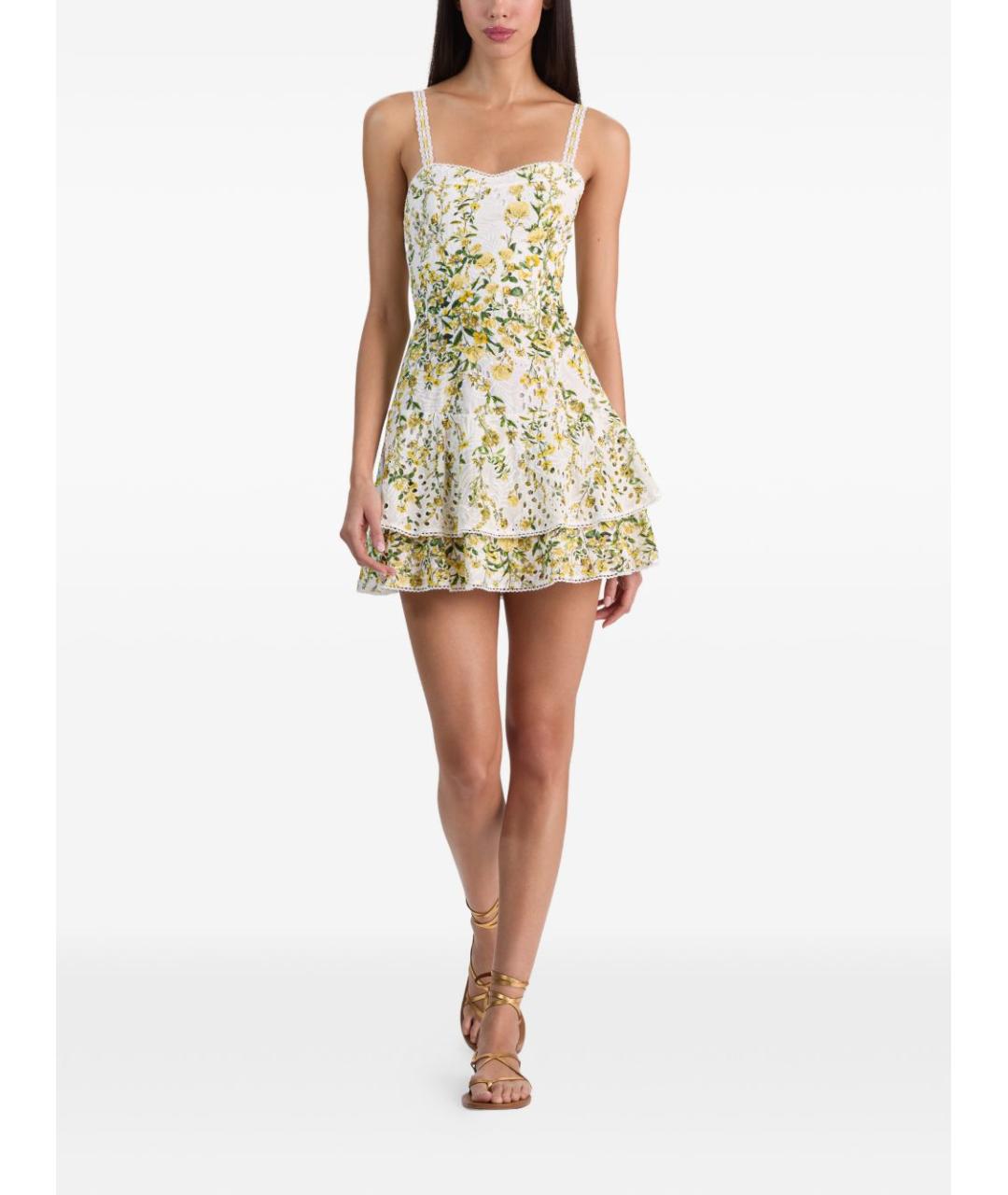 ALICE+OLIVIA Мульти повседневное платье, фото 3